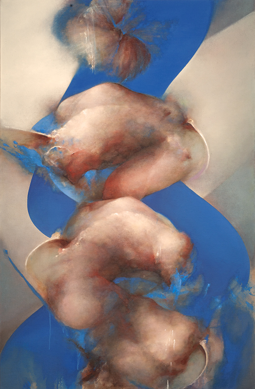 David Mellen oil painting entitled Ghosts of Myself 3